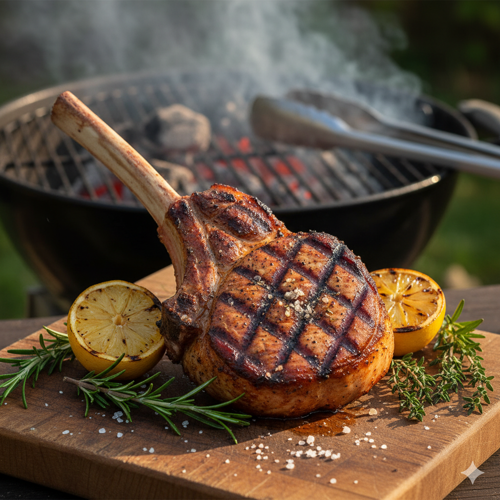 Tomahawk de porc